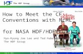 How to Meet the CF Conventions with NcML for NASA HDF/HDF-EOS
