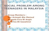 Social Problem Among Teenagers in Malaysia
