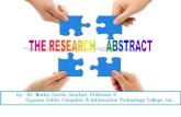 The abstract ppt