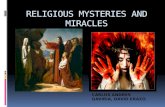 Religious mysteries and miracles