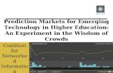 NITLE Prediction Markets, CNI 2008 presentation