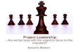 Project leadership webinar 02.09.14
