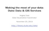 Data & GIS Services, Duke University