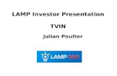LAMP Investment Pitch Deck