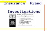 Insurance Fraud Investigation   By Jim Cronin, Cfe