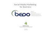 BEDO Social Media Marketing for Business