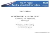 X Factor or the Why Not Factor - Turning ideas into innovations