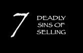 7 Deadly Sins of Selling