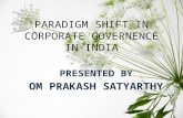Corporate governence Indian view