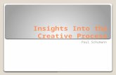 Insights into the Creative Process