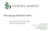 Managing Software Debt - PNSQC 2009
