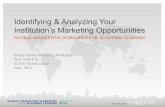 Identifying and Analyzing your Institution's Marketing Opportunity - Intead NYC Global Marketing Workshop