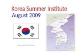 Korea Summer Institute
