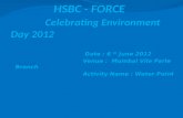 Hsbc mumbai vile parle water point ppt 6 6-2012