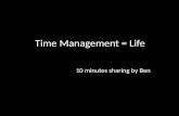 Time Management = Life