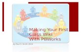 Create a Wiki for Your Class