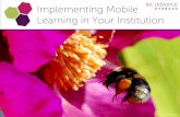 Implementing Mobile Learning in Your Institution