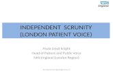 London patient voice july 2014