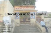 Education in rural india