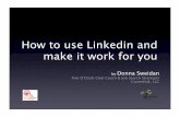 How To Use Linkedin And Make It Work For You