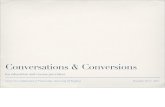 Social media training slides   5 - conversations & conversions