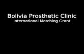 Bolivia Prosthetic Clinic Rotary project