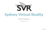 Sydney Virtual Reality Meetup - January 2014