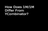 1M/1M vs. YCombinator