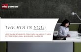 The ROI in You: How Baby Boomers Can Cash in & Build New Entrepreneurial Business Careers