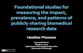 Thesis defense, Heather Piwowar, Sharing biomedical research data