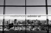 Opensource Matterhorn educational video platform user interface redesign