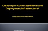 Creating An Automated Build and Deployment Infrastructure