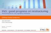 ING Goldman Sachs Conference in Brussels