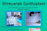 Shreyansh Synthoplast Gujarat  India