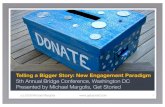 Bigger Storytelling: New Engagement Paradigm for Fundraising and Direct Marketing