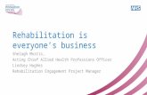 Rehabilitation is everyone's business