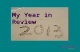 My 2013 in Review