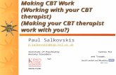 OCD Action - Making CBT work - Paul Salkovskis