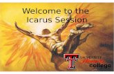 Icarsus session presentation