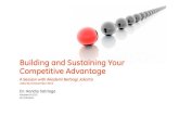Building and Sustaining Your Competitive Advantage by Handry Satriago