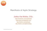 Agile Strategy Manifesto Cone Advisor