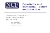Creativity and dementia – policy and practice