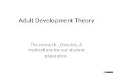 Adult development theory