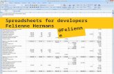 Spreadsheets for developers