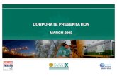 Corporate presentation – march 2008