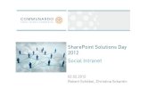 Communardo SharePoint Solution Day - Social Intranet