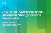 Lo que las PyMEs Mexicanas desean de Nube y Servicios Gestionados