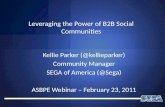 Leveraging the Power of B2B Social Communities