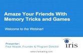Memory Improvement Course: Memory Tricks and Games