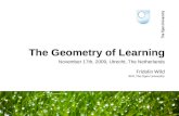 The Geometry of Learning